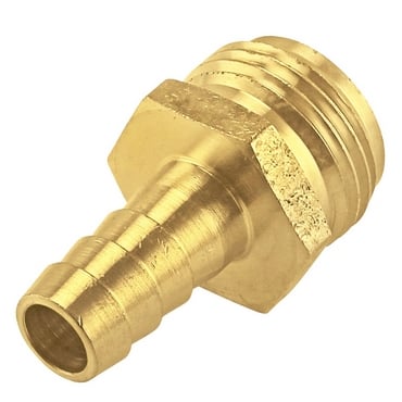 BRASS GARDEN HOSE FITTING MALE X 3/8